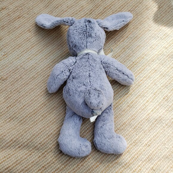 Pottery Barn Kids super soft grey stuffed rabbit 18" - Picture 4 of 5